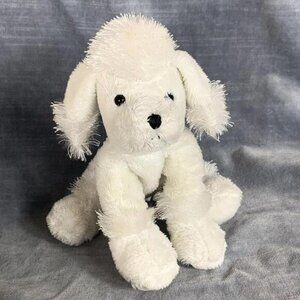 Ganz Webkinz Lil Kinz White Poodle Dog Plush Stuffed Animal HS014 No Code​